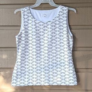 Calvin Klein Scalloped Tank